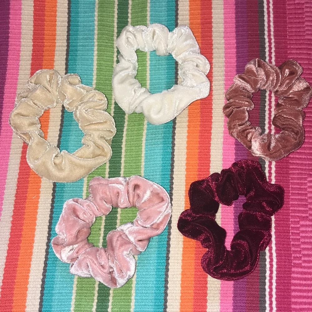 Velvet Hair Scrunchies